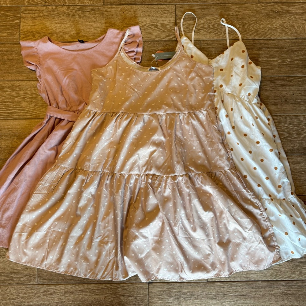 Size Medium Dress Bundle.   Perfect dresses for spring and summer. Two are NWT!